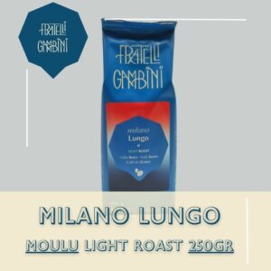 Café Fratelli Gambini Milano Lungo MOULU 250 gr