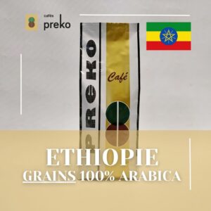 Café Ethiopie Bio GRAINS 1Kg