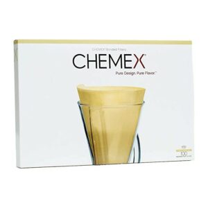 Filtres naturels Chemex 1 à 3 tasses (100pcs)